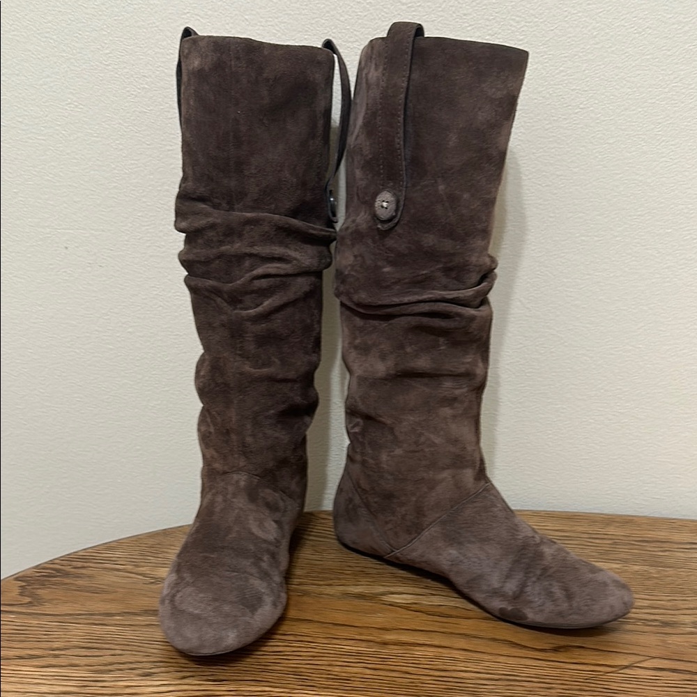 UGG Brown Over‎ the Knee Suede Boots